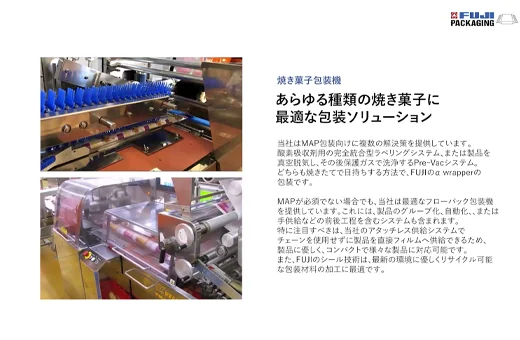 焼き菓子包装機